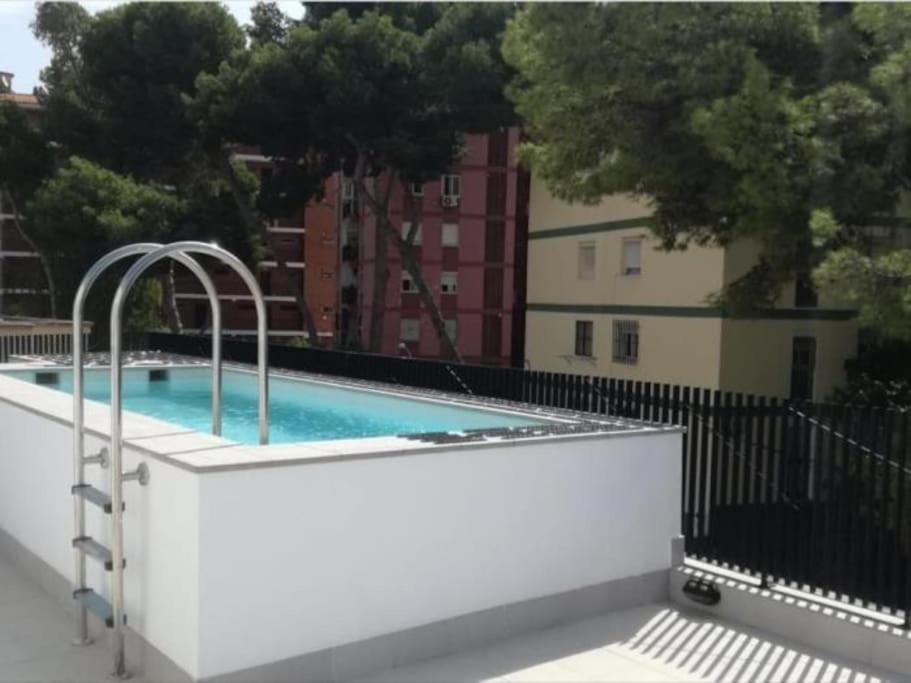 Modern Wave Escape Apartment With Private Parking And Rooftop Pool By Namaste Elite Torremolinos Exterior foto